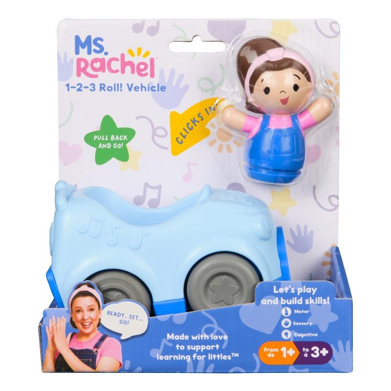 Ms. Rachel Pull Back Car