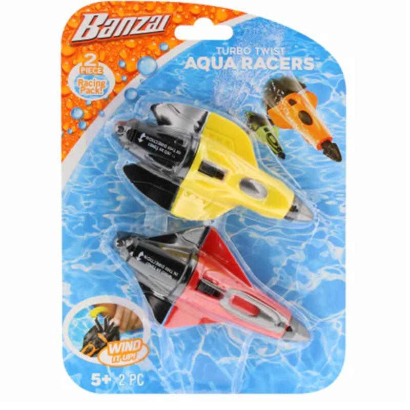 Banzai Turbo Twist Aqua Racers - Assorted Colors