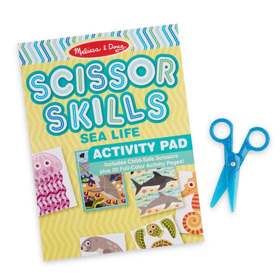 Melissa and Doug Sea Life Scissor Skills Activity Pad
