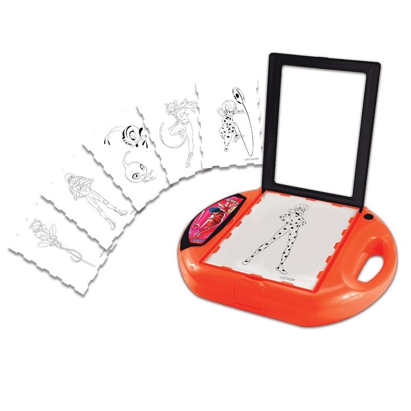 Lexibook Miraculous Drawing Projector With Templates And Stamps