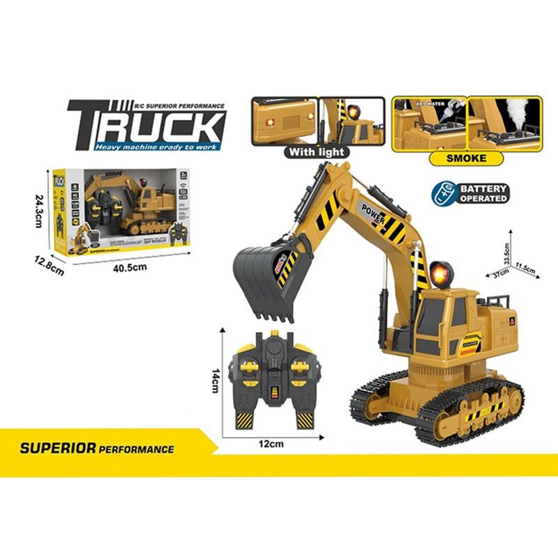 شاحنة البناء بجهاز تحكم عن بعد