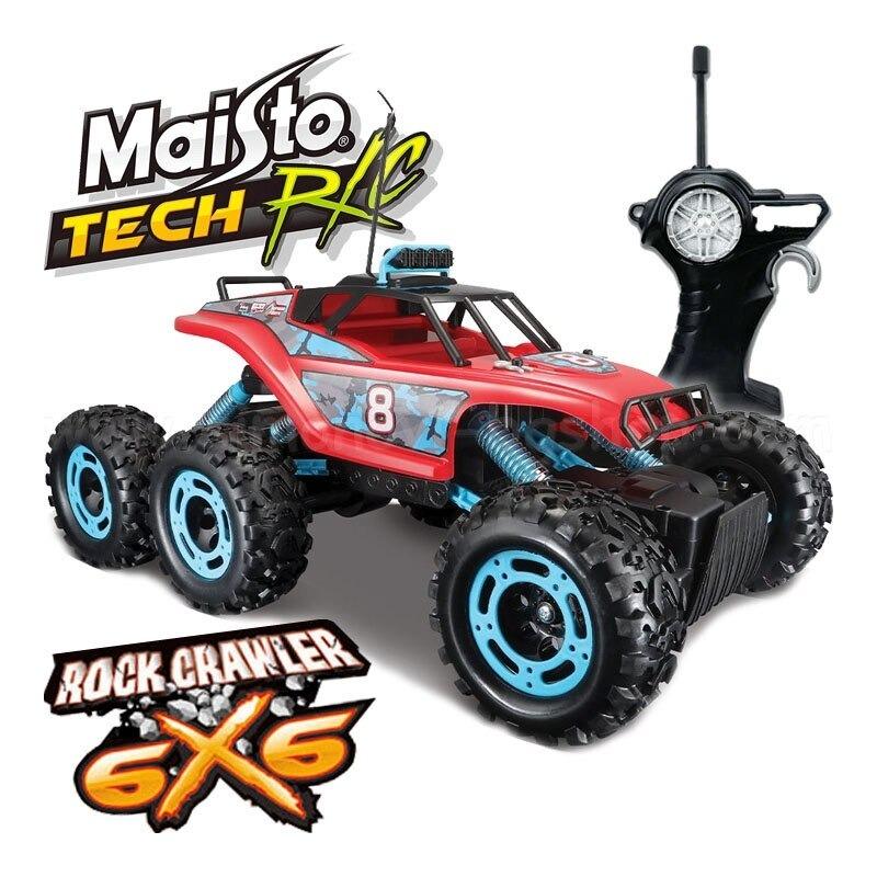 Maisto Tech Rock Crawler 6X6 Car Off Road Series