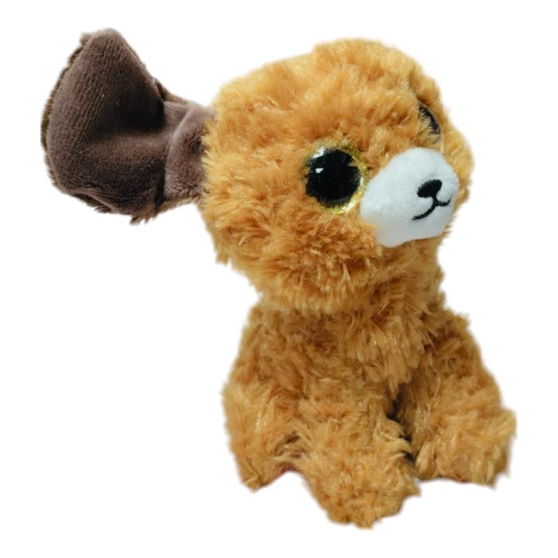 Cuddly Lovables Brown Poodle Dog Plush Toy 15 Cm