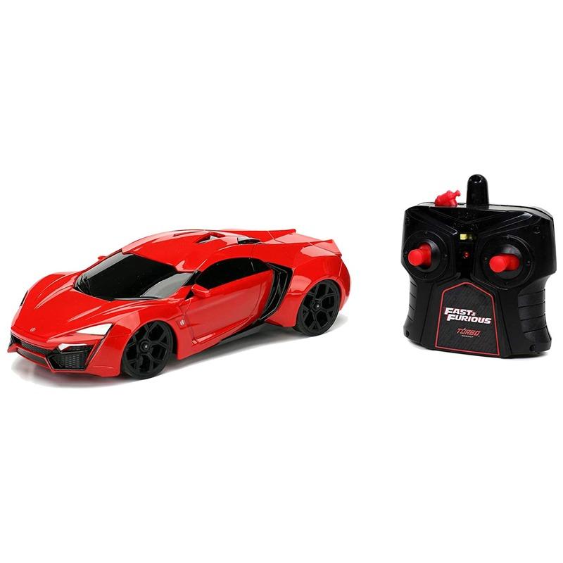 جادا - فاست اند فيوريوس سيارة آر سي لايكان هايبر سبورت 1:24مع جهاز تحكم عن بعد