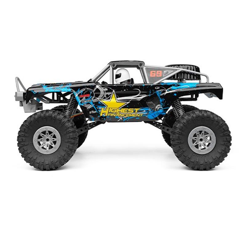 سيارة باور هايست بجهاز تحكم عن بعد - لون أزرق