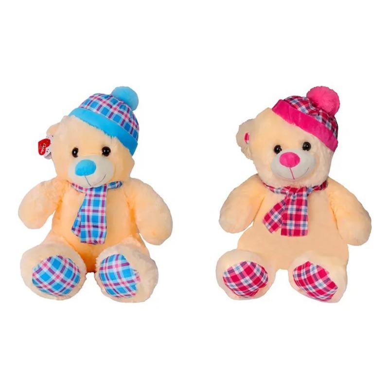 Cuddles Bear - Checks Plush - Assorted