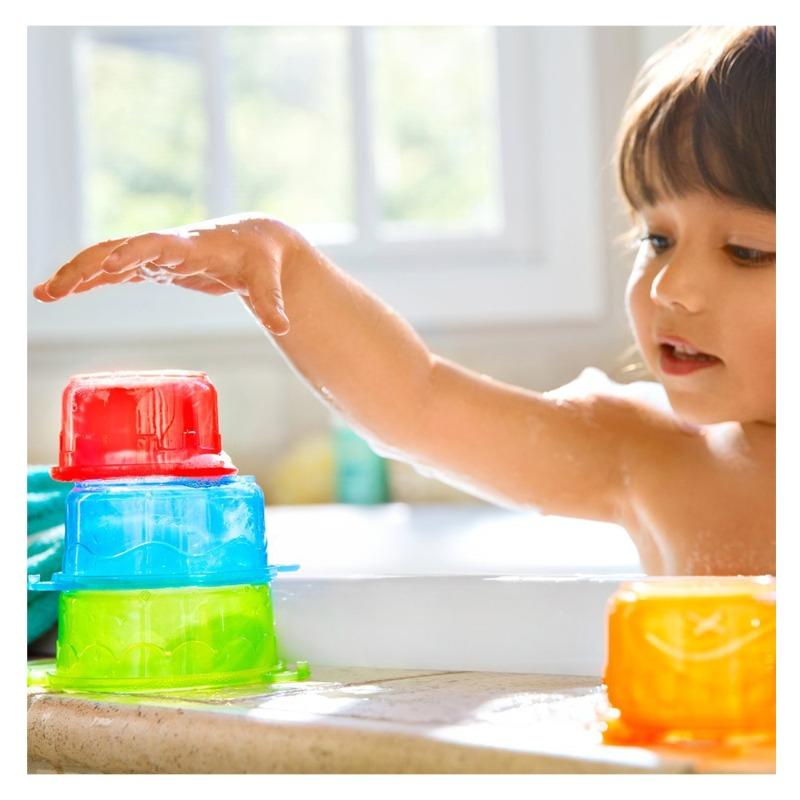 مانشكين أكواب اللعب للاستحمام يرقة لون أخضر