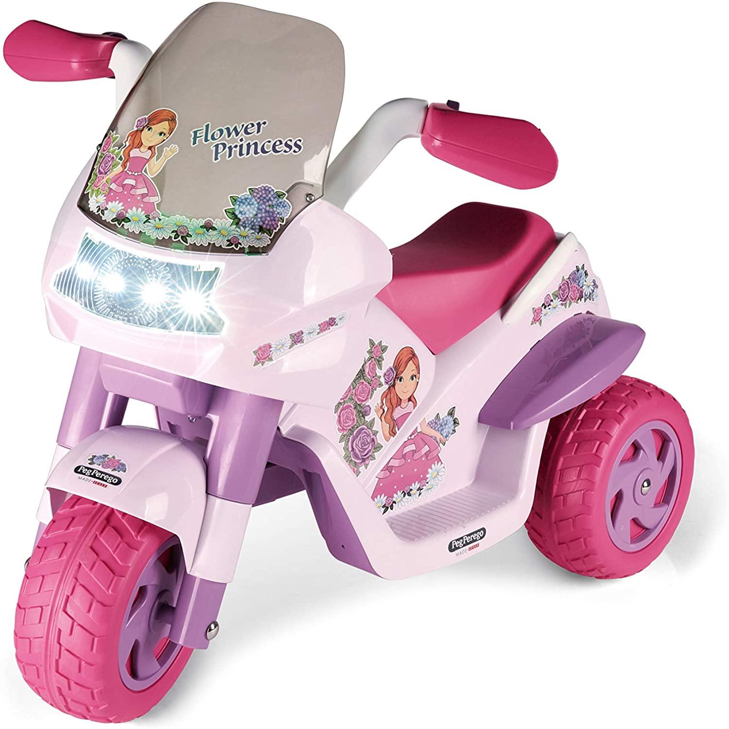 Peg Perego Flower Princess Electric Motor Bike