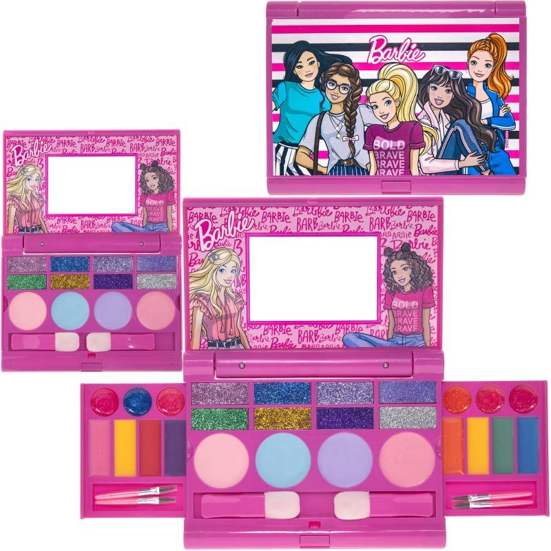 Barbie Kids Mega Beauty Makeup Set with Lip, Nail & Hair Accessories
