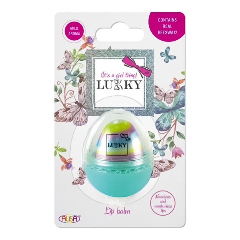 Lukky Lip Balm Egg Shaped Vanilla Cloud 10 G