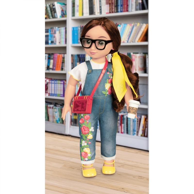 Disney ILY Doll Belle Caucasian Dark Red Inspired 18 inch