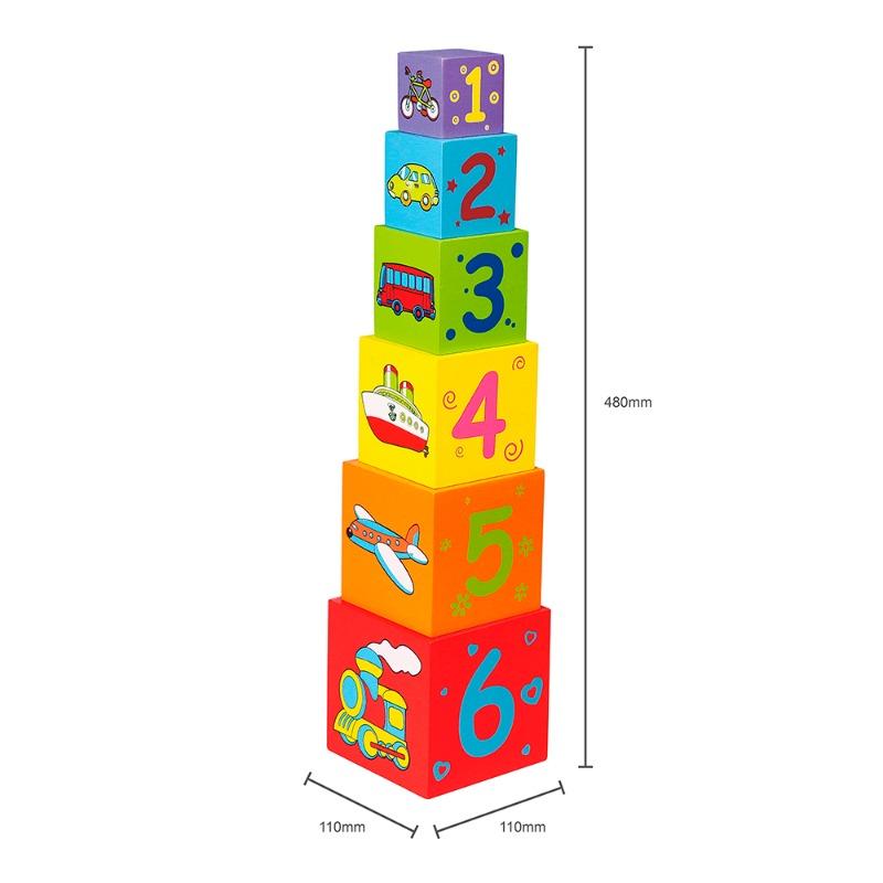 VIGA Nesting And Stacking Blocks