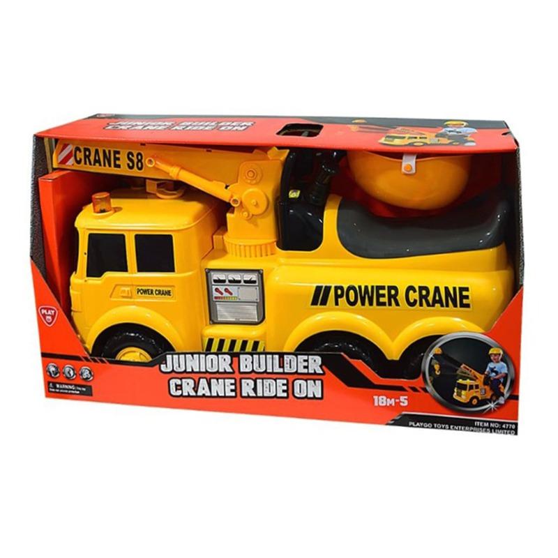 بلاي جو - ركوب شاحنة الكرين للأطفال