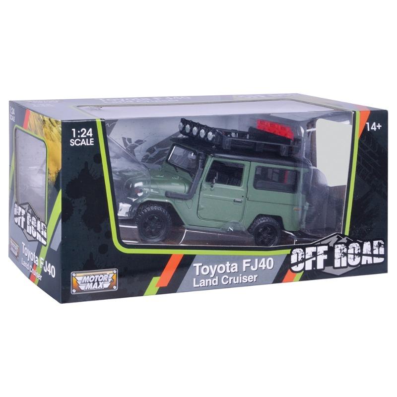 موتورماكس - سيارة تويوتا لاند كروزر FJ40 لون أخضر