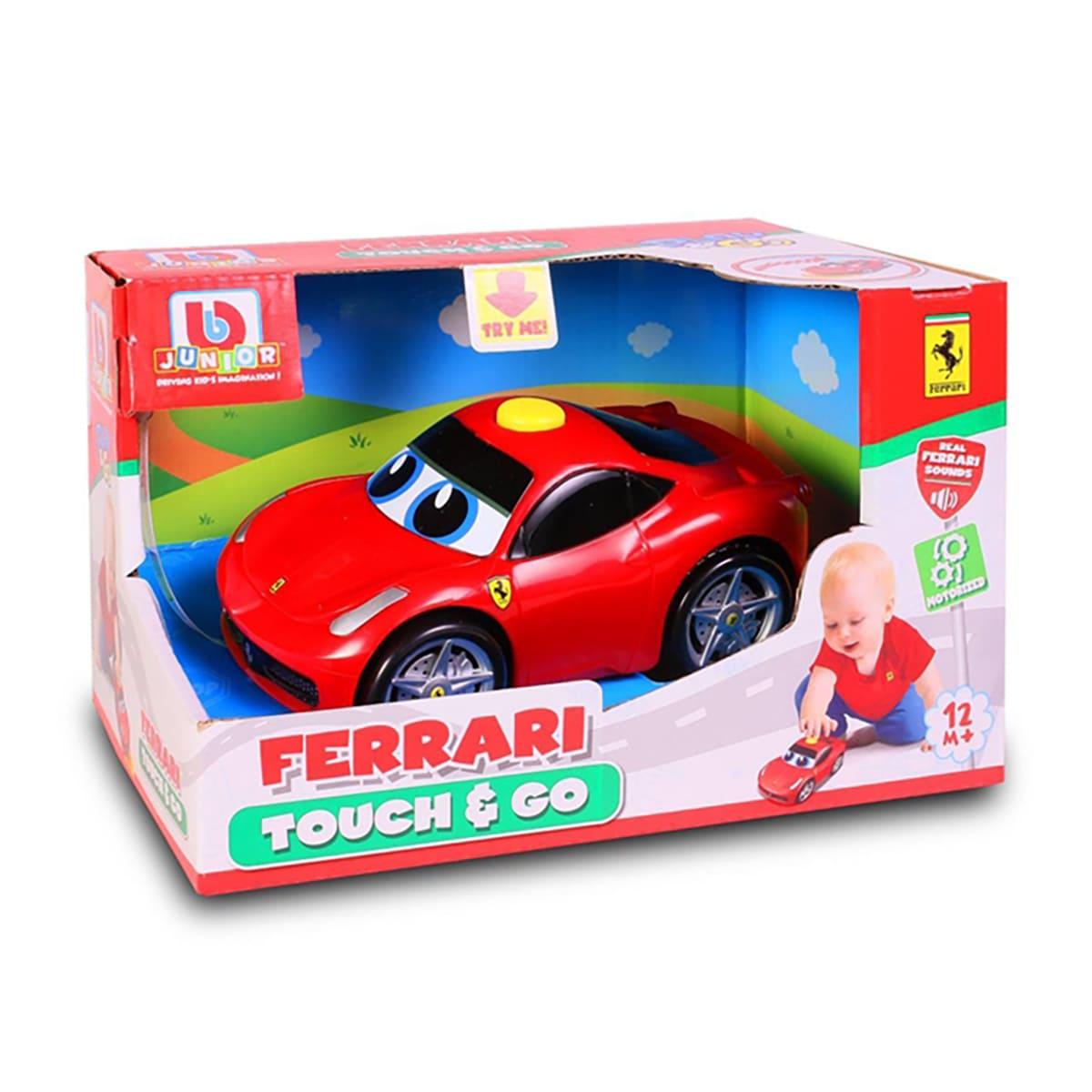 Bburago Junior Ferrari Touch and Go Vehicle Toy