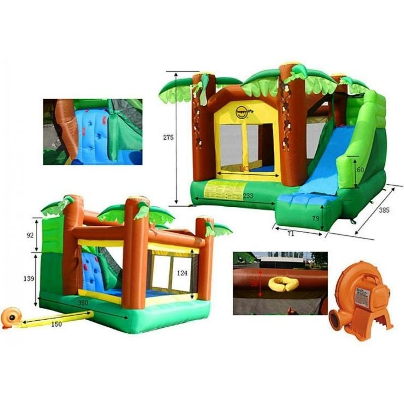 Happy Hop - Jungle Climb And Slide Castle Playset