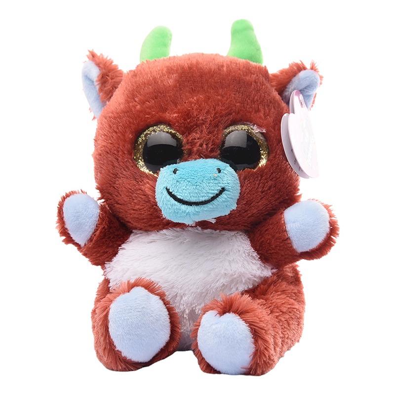 Cuddly Loveables Bison Plush Toy 15cm