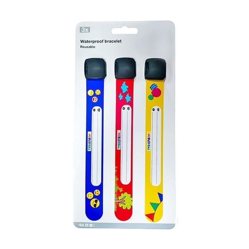 My Busy Bag ID Bracelet 3 Pcs