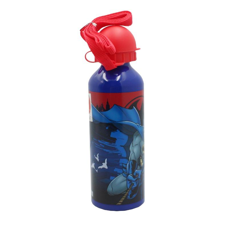 DC Batman Metal Water Bottle With Straps