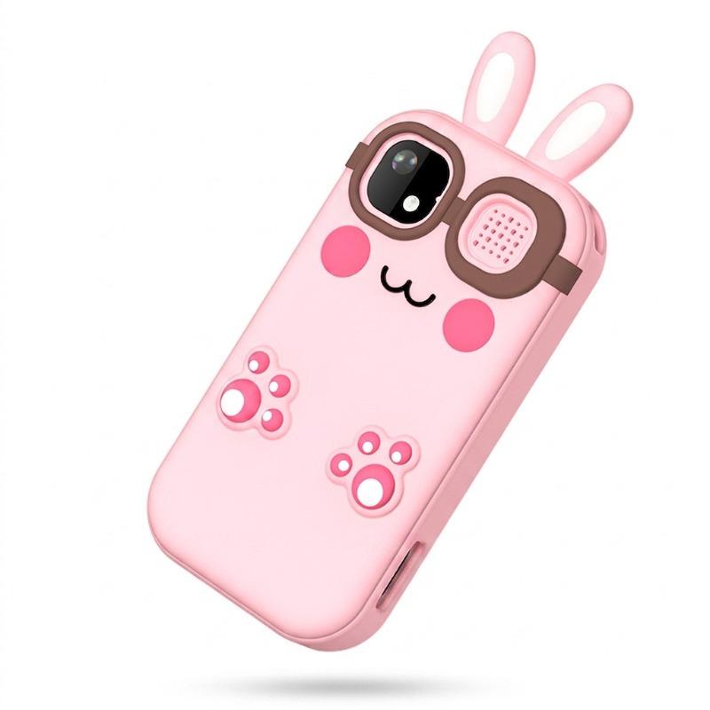 Kids Camera Phone With Keypad - Pink Bunny