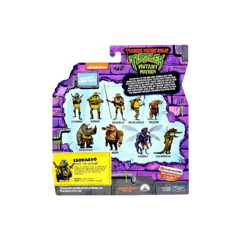 Teenage Mutant Ninja Turtles Mutant Mayhem Leonardo Figure