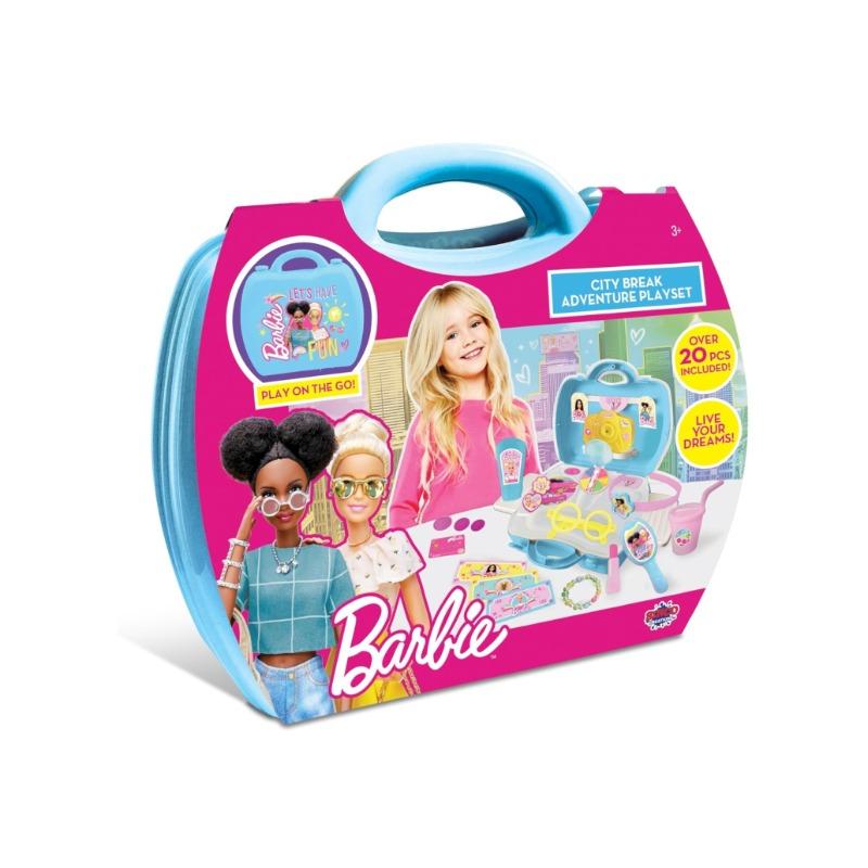 باربي - مجموعة لعبة مغامرات باربي التظاهرية للاطفال 20 قطعة