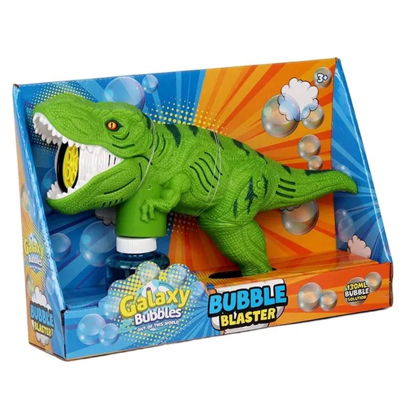 Galaxy Bubbles T-Rex Bubble Machine - Multicolor