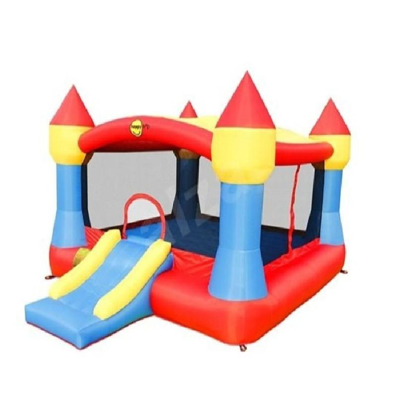 Happy Hop - Super Castle Bouncer with Slide - Multicolor