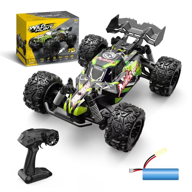 Buaggy High Speed Drift Racing Car With Remote Control- Green
