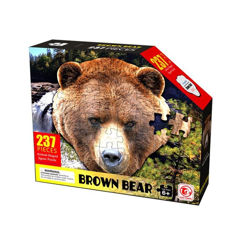 Brown Bear Jigsaw Puzzle - 100 pcs