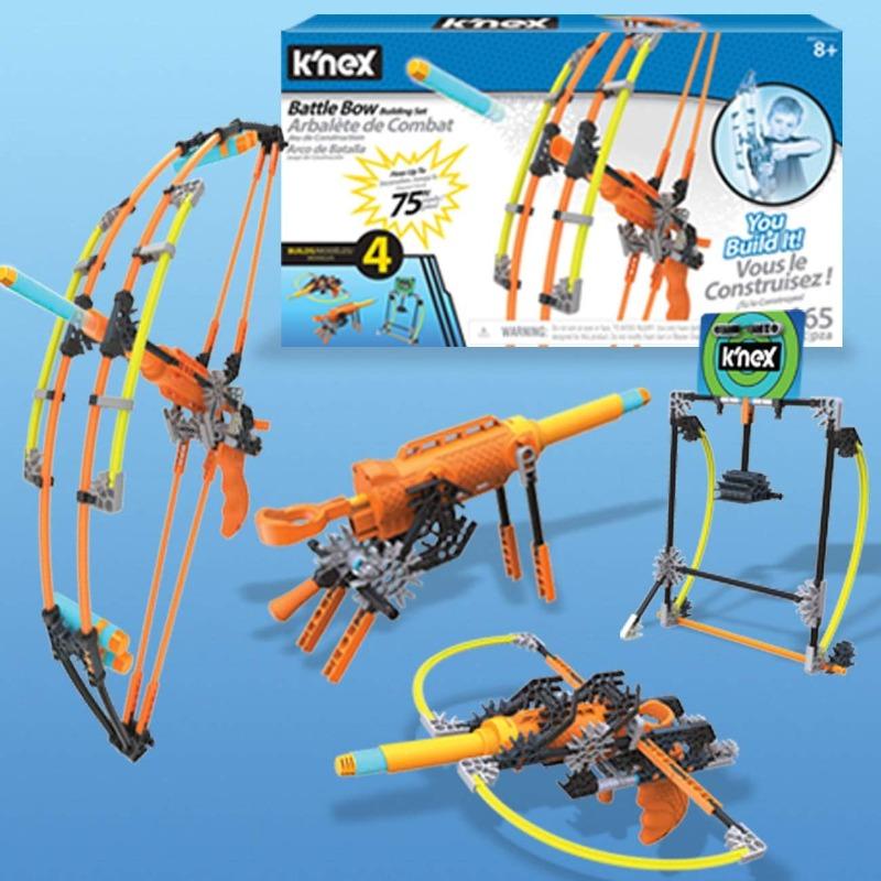 Knex K-Force Battle Bow 6pk Building Set 165 Pieces