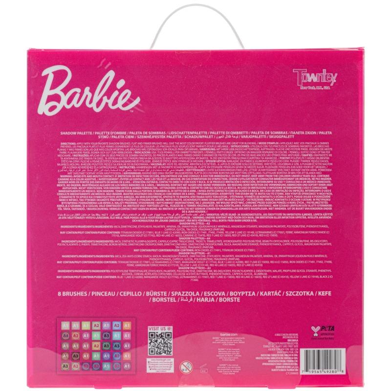 تاونلي جيرل - مجموعة مكياج العيون باربي 35 لون