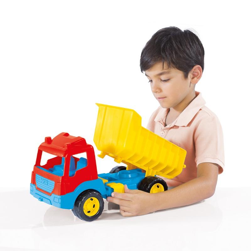 دولو - لعبة شاحنة التفريغ للأطفال 38 سم