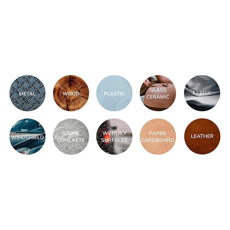 يوني بوسكا - مجموعة أقلام التلوين والرسم على الأسطح 8 ألوان