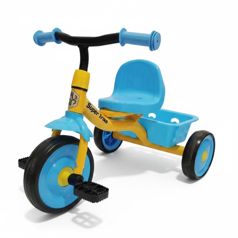 فيرست ستيب دراجة ثلاثية للأطفال بدواسات موديل S721 اللون الأزرق