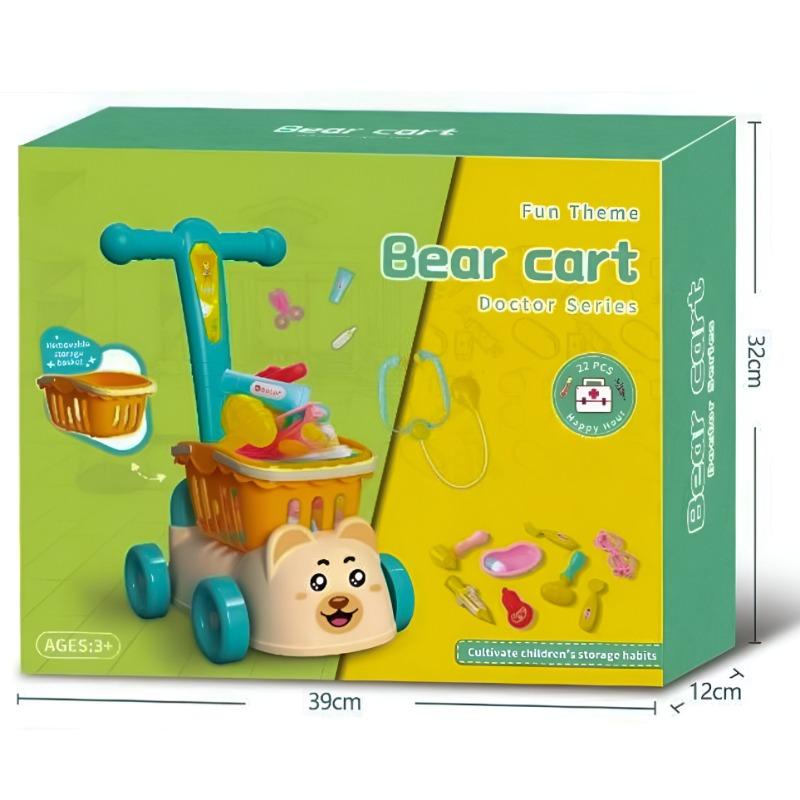 Bear Cart Medical Set
