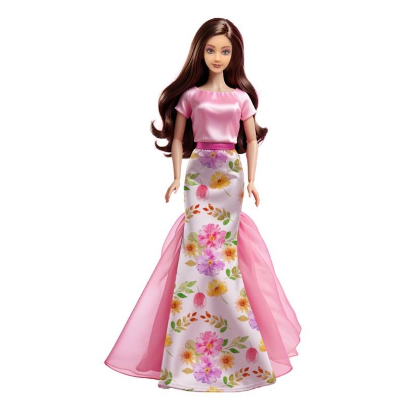 Fulla Prayer Set (Small Size) with Doll – Fashionable Dress Bundle