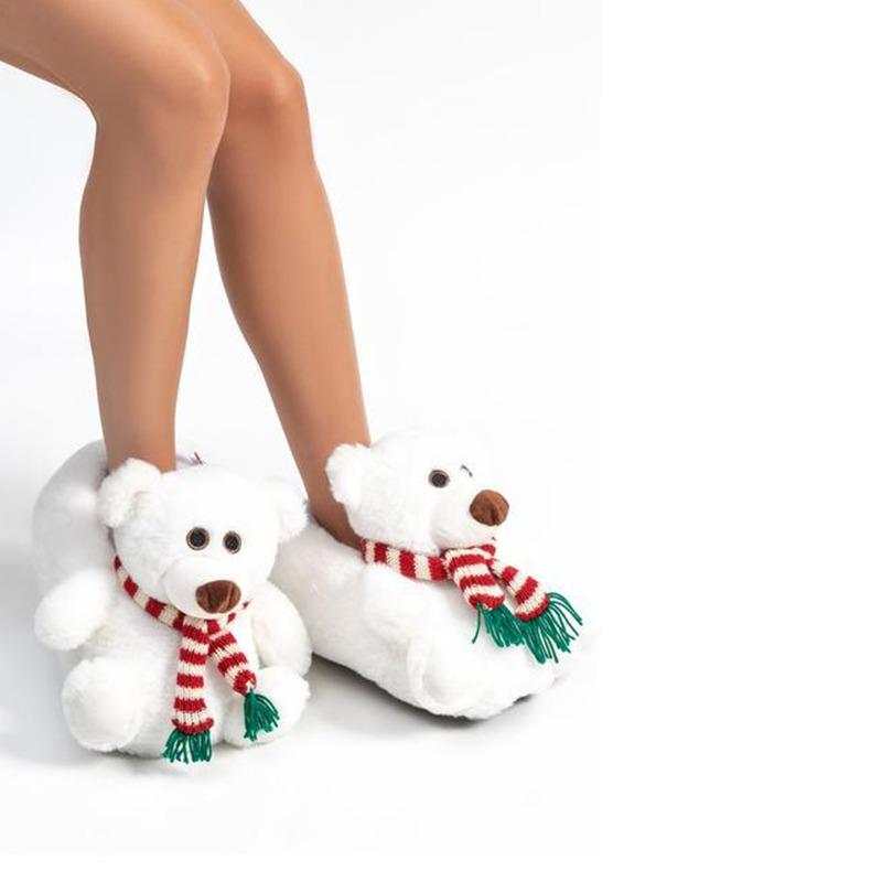 تويجي - سليبر بتصميم الدب مقاس 40-41