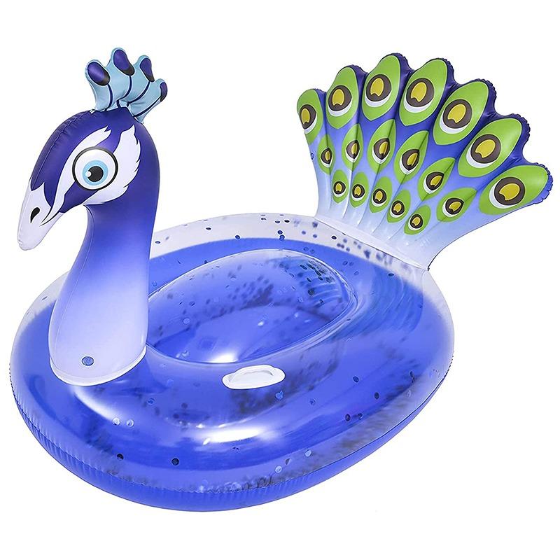 Sun Club Glitter Peacock Float