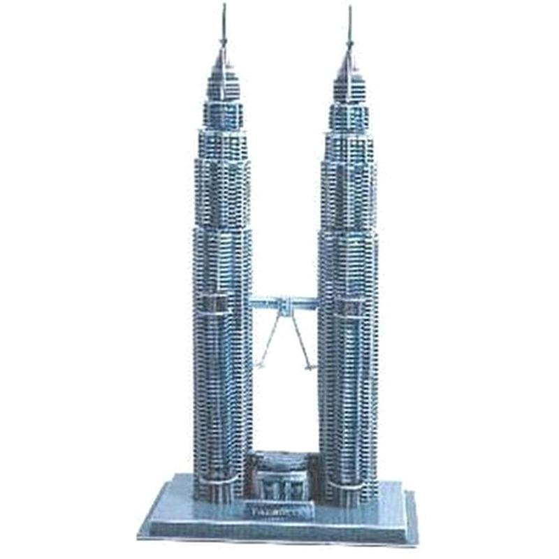 Cubic Fun Malaysia Petronas Twin Towers 3D Puzzle