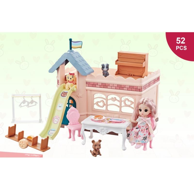 Cozy Cottage Building Set - 52 Pcs