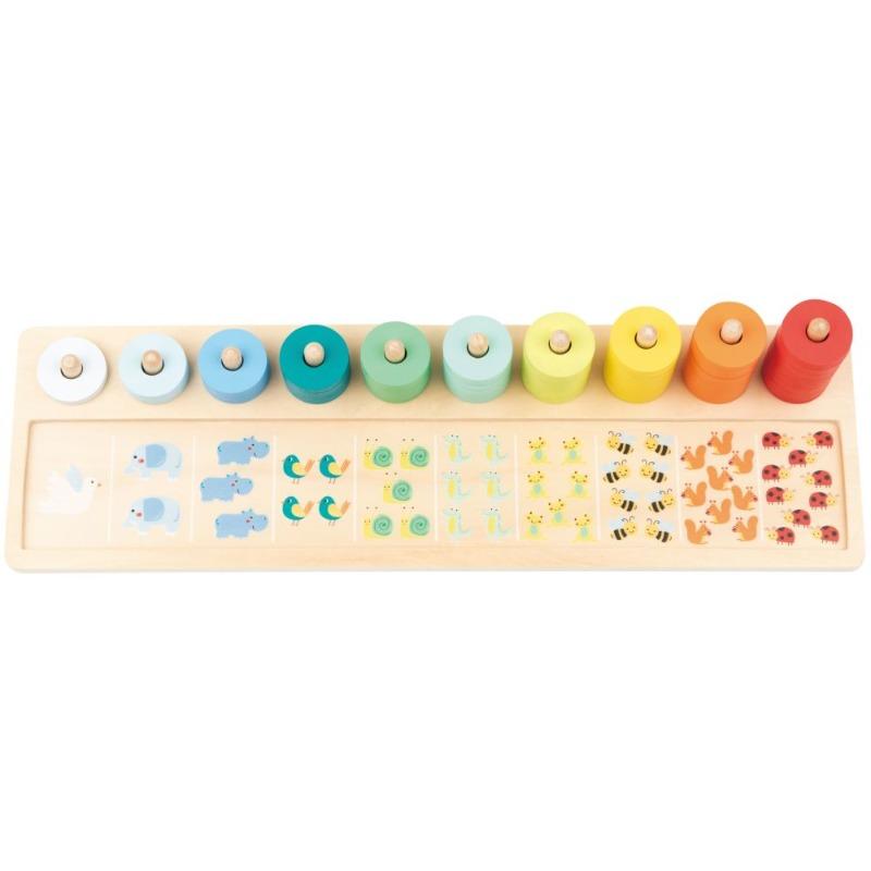 Lelin 1-10 Counting And Matching Board