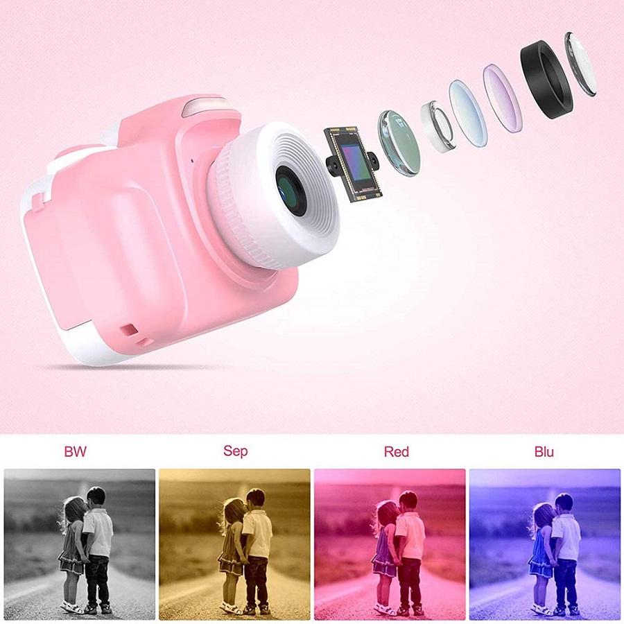 كاميرا ديجيتال - لون وردي