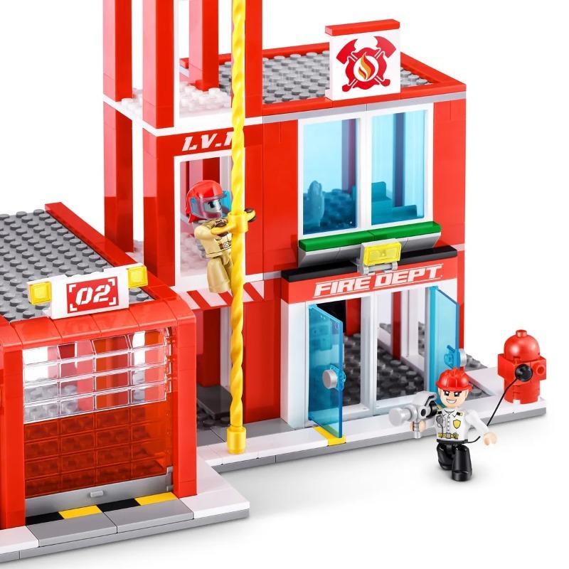 ماكس سيتي - مجموعة بناء محطة الإطفاء فاير أدفنتشر