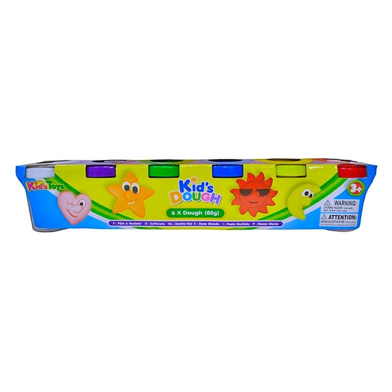 Kids Dough Set 85 g - 6 Pack