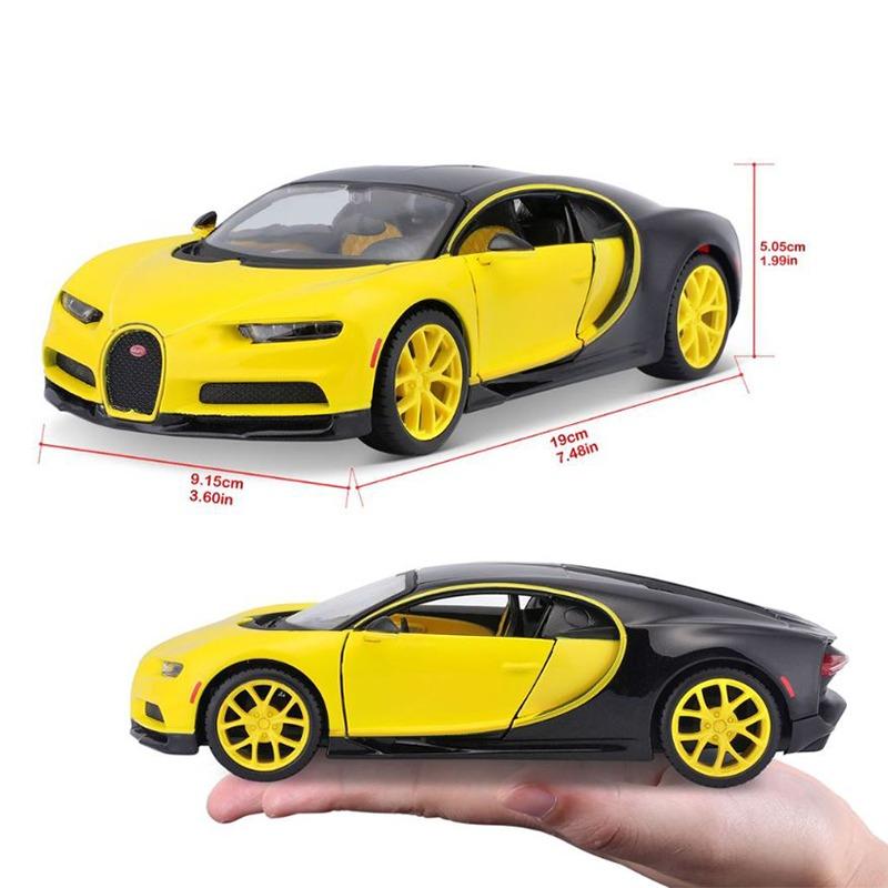 Maisto Bugatti Chiron Black Special Edition