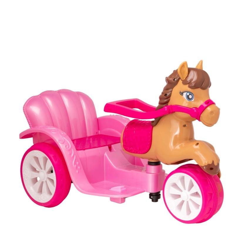 EVO RIDE ON PONY CARRIAGE 6V