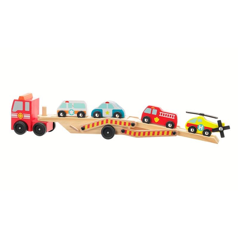 Melissa and Doug Emergency Vehicle Carrier