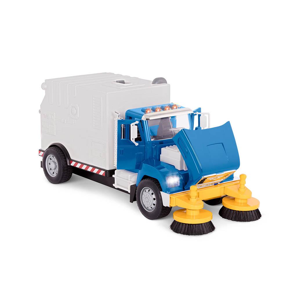 Driven Vehicles Bundle Cleaning Truck And 4 Mini Cars - 2 Pcs
