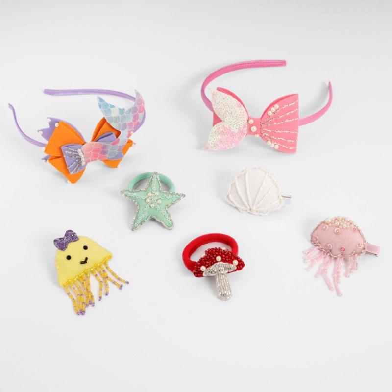 Girlish Gram Trendy Handmade Beach Fashion Accessories - 7 pcs
